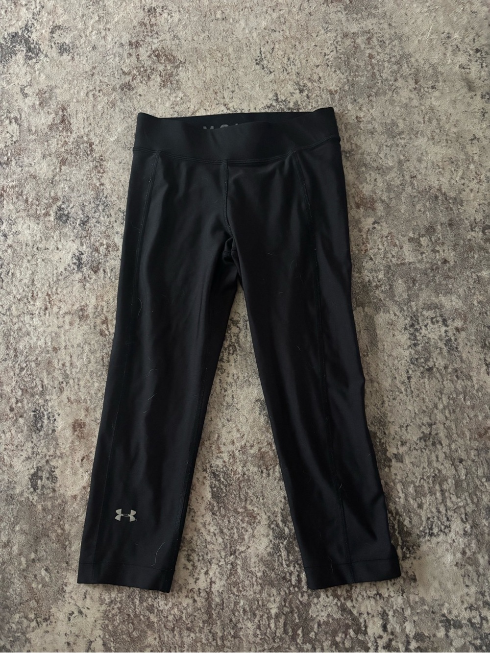 Under Armour Black Women's Swim Crop Leggings